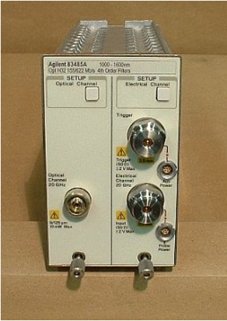 安捷伦 Agilent  /  示波器  /  采样示波器模块  /  租售 维修安捷伦83485A 30GHz光模块/40GHz电模块