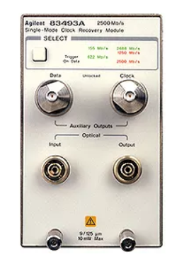 安捷伦 Agilent  /  示波器  /  采样示波器模块  /  租售 维修安捷伦 是德83493A 光时钟恢复模块