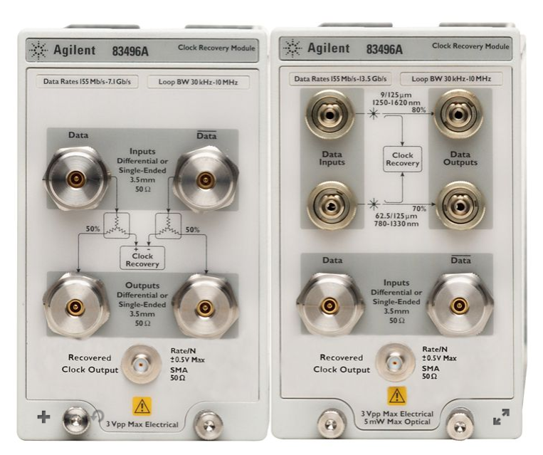 安捷伦 Agilent  /  示波器  /  采样示波器模块  /  租售 维修是德83496A光/电时钟恢复模块